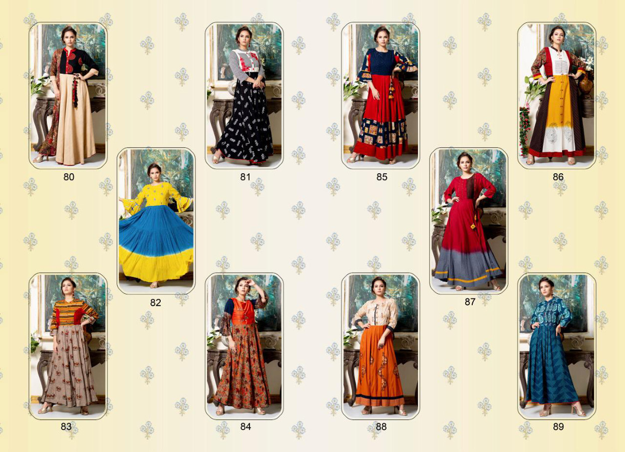 Pehnava Vol-8 Psyna Launch Rayon Cotton Gown Pehnava Vol-8 Psyna Launch Rayon Cotton Gown